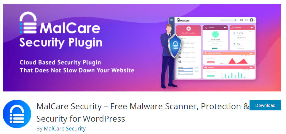 پلاگین MalCare Security جز بهترین افزونه های امنیتی وردپرس است